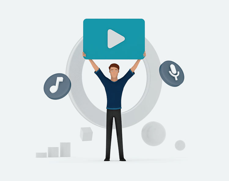 Export your presentation to make an infographic video